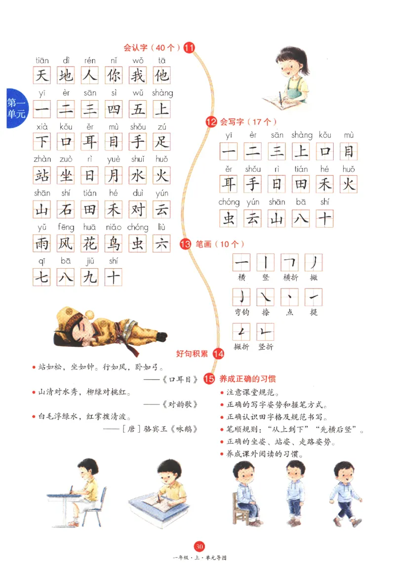 一年级上J1_一年级语文上册（统编版）_老课标资料_教学视频_第一套_010-绘本课堂PDF可下载打印