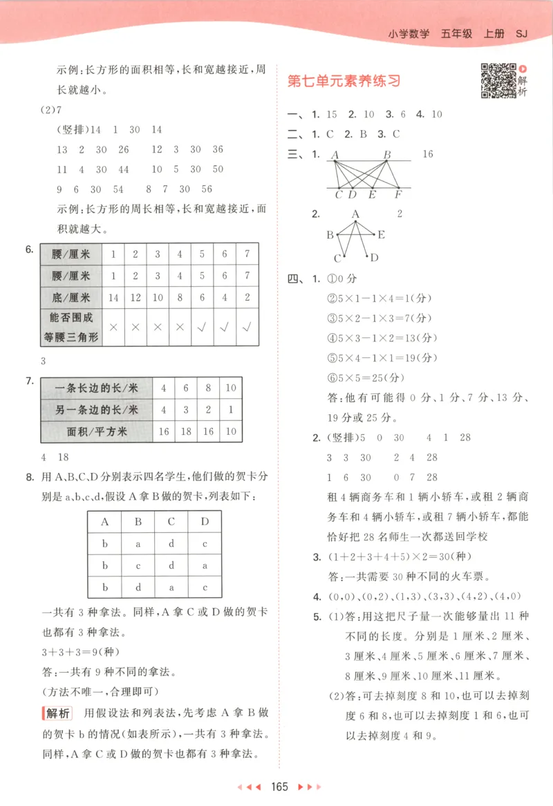 五年级数学上册苏教版25秋《53天天练》答案_25秋小学语数英习题试卷_数学_苏教版_1-6年级数学上册苏教版25秋《53天天练》_五年级数学上册苏教版25秋《53天天练》