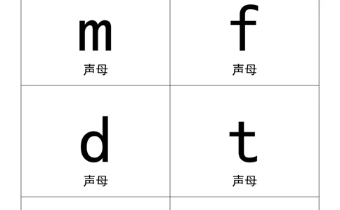 小学一年级上册语文资料-汉语拼音卡片打印版(A4纸拼音卡片)_一年级上下册资料_小学一年级学习资料-25年更新版_1-01、小学一年级语文上册_01、知识汇总