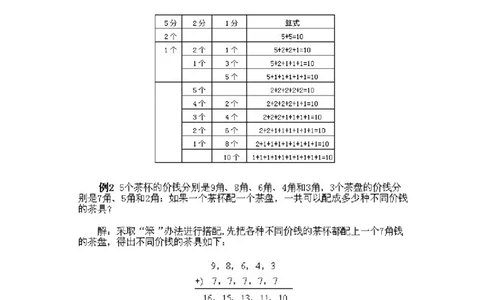 小学二年级上册数学奥数知识点讲解第7课《考虑所有可能的情况一》试题附答案_一年级上下册资料_3-2-1、小学奥数一年级_3-2-2、小学奥数二年级_小学二年级上册数学奥数知识点讲解