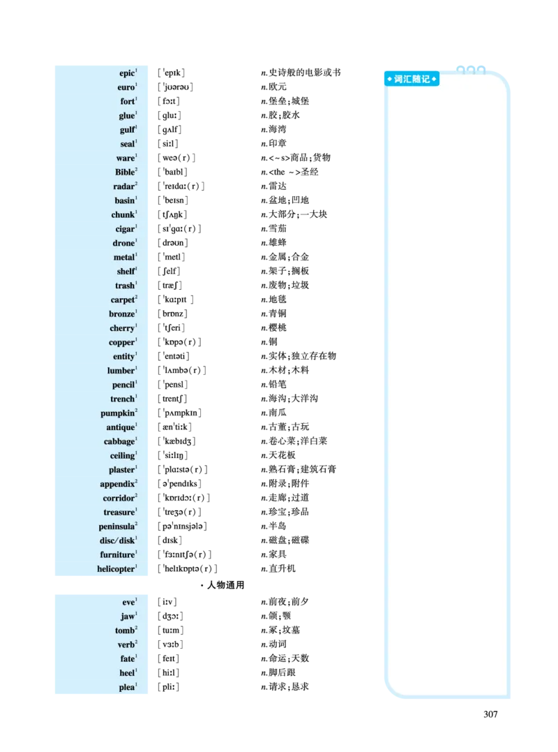 第五部分文化教育（第一板块必考词）_考研英语真题_考研英语（一）历年真题_单词资料_英语一黄皮书词汇电子版（语境例句版）