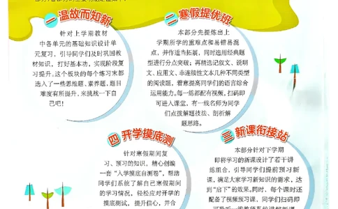 实验班寒假衔接三年级英语(1)_三年级上下册资料_53黄冈多个品牌系列资料_英语