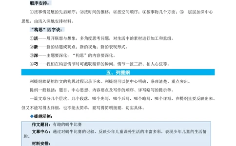 专题15写作训练-解析版-2024年三年级语文暑假专项（统编版）_三年级上下册资料_小学三年级学习资料-25年更新版_3-12、寒暑假大礼包_暑假_2024年三年级语文暑假专项