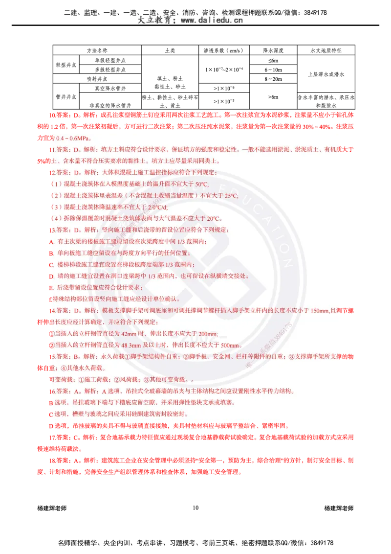 2025一建建筑模拟卷3-精粹强化_2026年一级建造师_2026年一建建筑_2025年一建建筑SVIP_04-冲刺串讲✿考点强化✿小灶集训_11-建筑《精粹强化班》名师DL_讲义