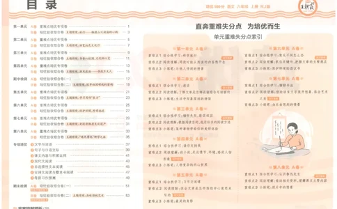 六上语文王朝霞培优100分_25秋小学语数英习题试卷_语文_25秋培优100分语文
