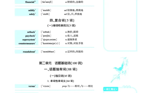 第三部分商业经济（第一板块必考词）_考研英语真题_考研英语（一）历年真题_单词资料_英语一黄皮书词汇电子版（语境例句版）