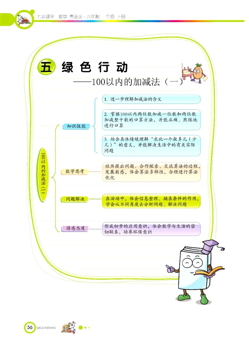 数学-青岛六三版一年级下册课堂全解_一年级上下册资料_小学一年级学习资料-25年更新版_1-04、小学一年级数学下册_1-4-3、课件、讲义、教案、教材讲解