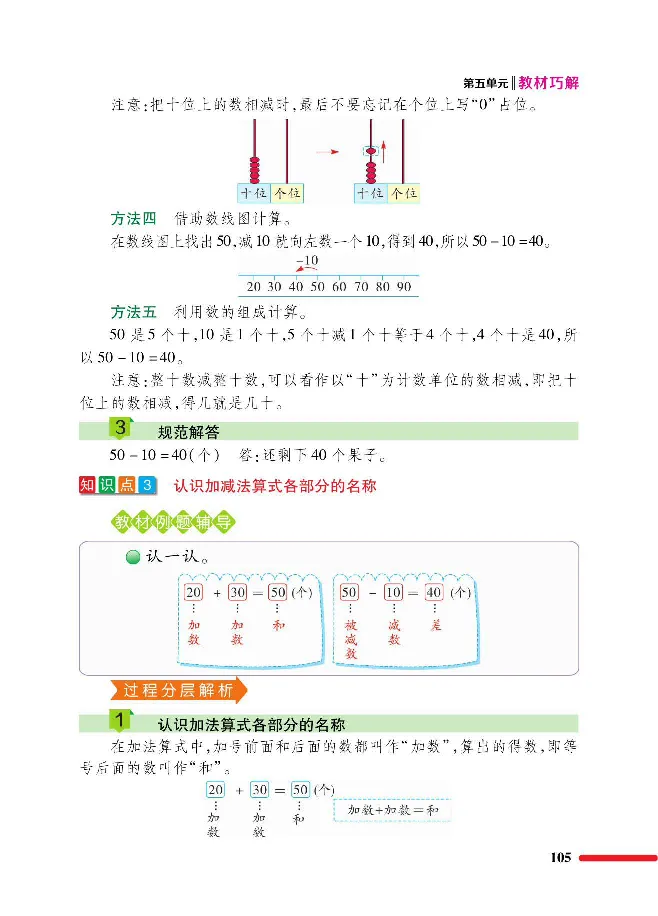 数学-北师大版1年级下册教材巧解_一年级上下册资料_小学一年级学习资料-25年更新版_1-04、小学一年级数学下册_1-4-3、课件、讲义、教案、教材讲解