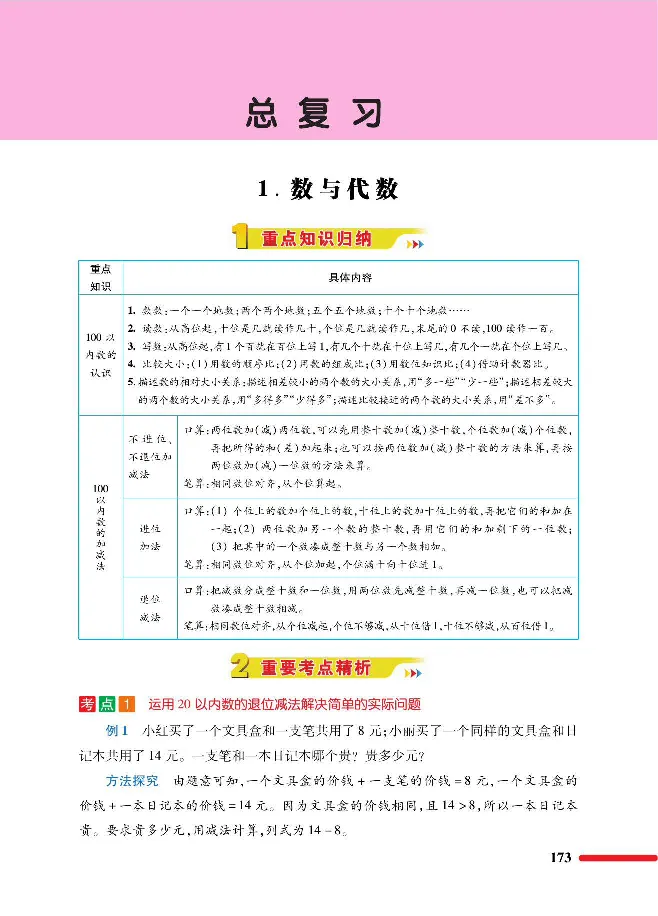 数学-北师大版1年级下册教材巧解_一年级上下册资料_小学一年级学习资料-25年更新版_1-04、小学一年级数学下册_1-4-3、课件、讲义、教案、教材讲解