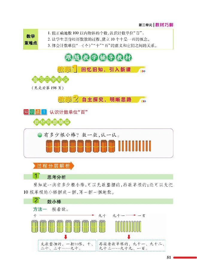 数学-北师大版1年级下册教材巧解_一年级上下册资料_小学一年级学习资料-25年更新版_1-04、小学一年级数学下册_1-4-3、课件、讲义、教案、教材讲解