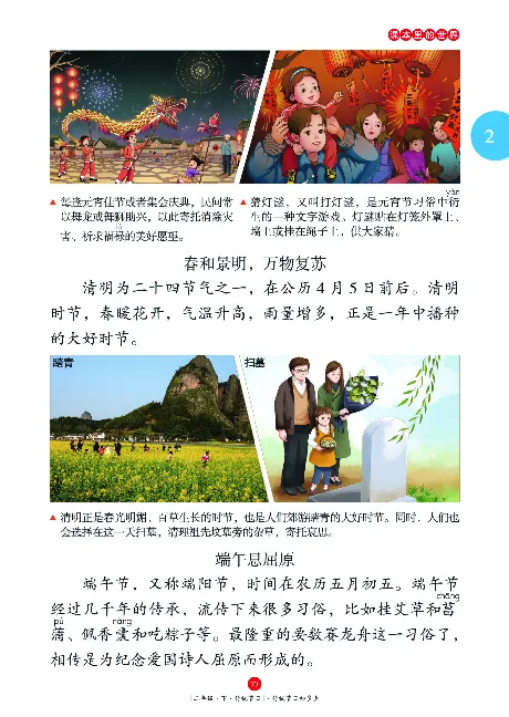 二（下）语文年级阅读_二年级上下册资料_小学二年级学习资料-25年更新版_2-02、小学二年级语文下册_2-2-2、练习题、作业、试题、试卷_专项练习_精品专项训练
