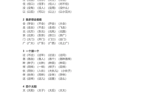 人教小学语文1下各单元知识要点归纳_小学语文一至六年级上下册电子版PDF单元知识点考试重点难点解析_知识点归纳总结人教小学语文1下