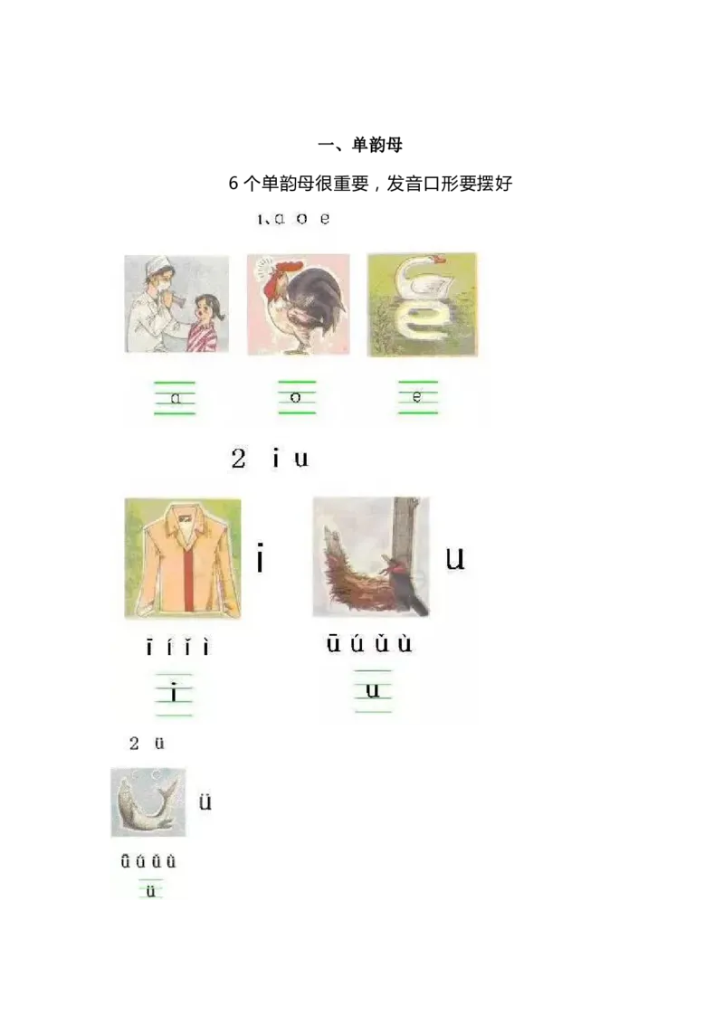 拼音学习重点，附拼音专项训练_一年级上下册资料_一年级上语数英上下册学习资料_3-6-1、小学一年级语文上册_统编、部编、人教（语文全国统一只有一个版）_1、知识点总结_专项-拼音生字