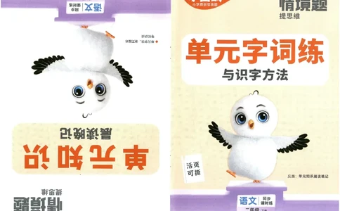 小白鸥情境题语文二年级字词随堂练_二年级上下册资料_53黄冈多个品牌系列资料_语文