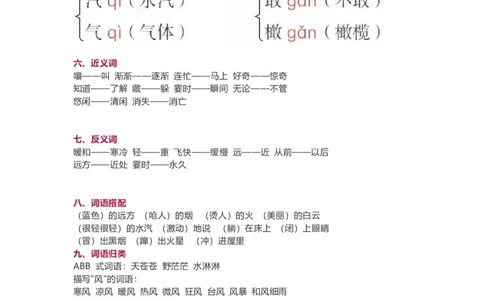 小学二年级上册-语文第七单元知识点_二年级上下册资料_小学二年级学习资料-25年更新版_2-01、小学二年级语文上册_2-1-1、复习、知识点、归纳汇总_小学二年级上册-语文单元知识点