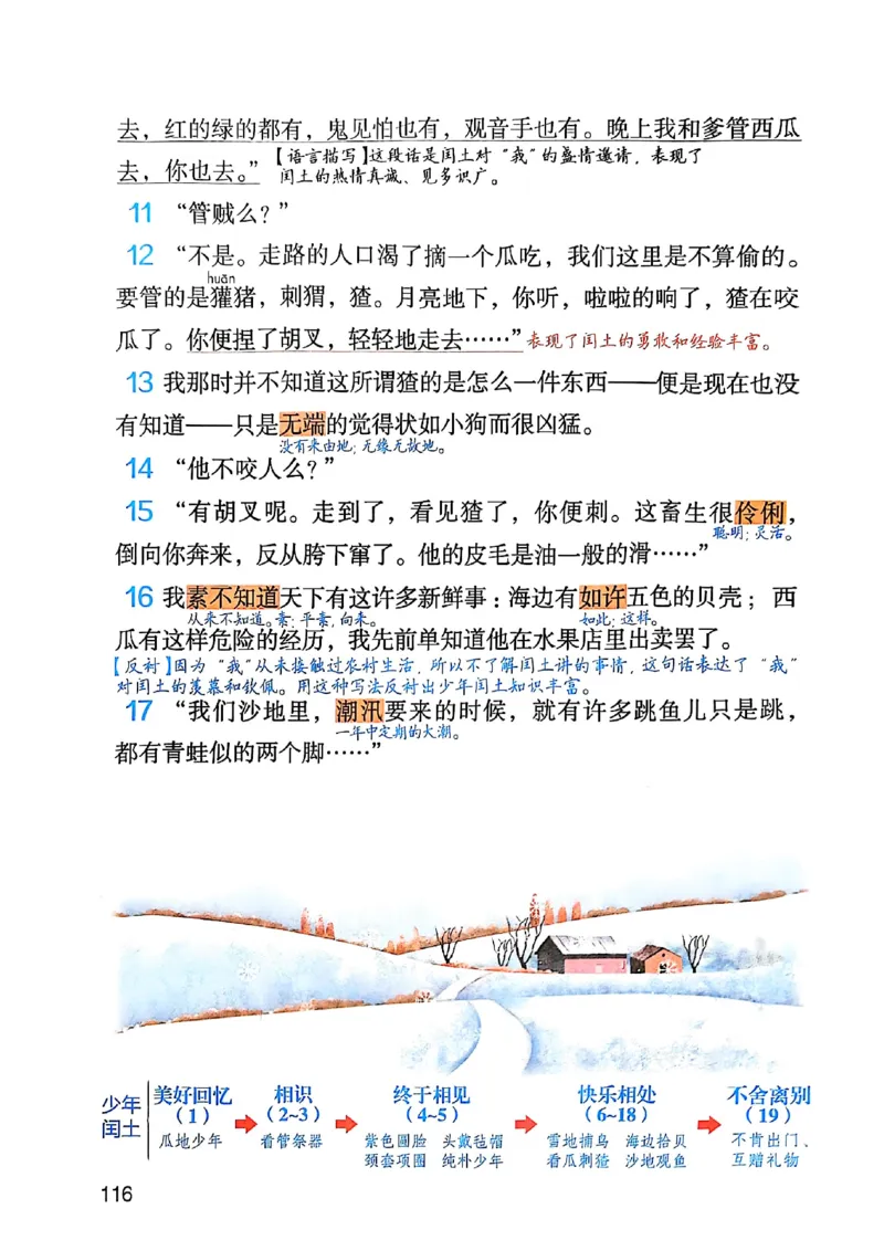 六上语文《课堂笔记》136页_2025秋《课堂笔记预习课》语文1-6