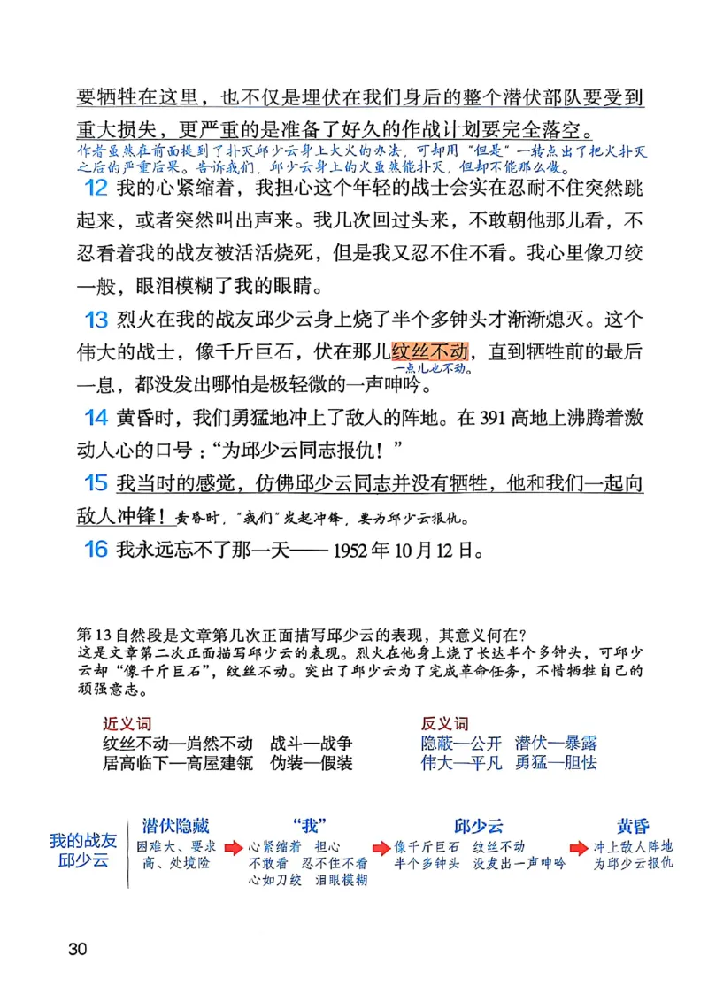 六上语文《课堂笔记》136页_2025秋《课堂笔记预习课》语文1-6