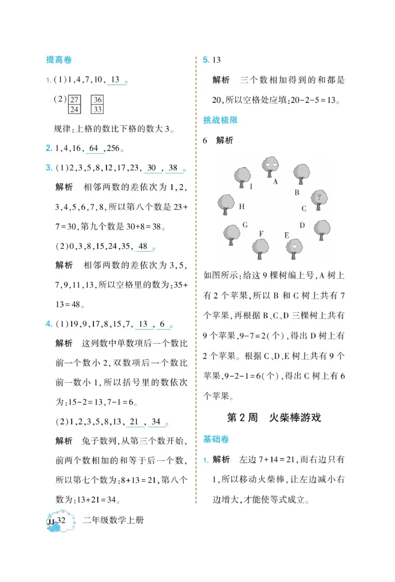 《龙门小考王》数学2年级上册（JJ）_二年级上下册资料_小学二年级学习资料-25年更新版_2-03、小学二年级数学上册_2-3-2、练习题、作业、试题、试卷_冀教版_电子册类