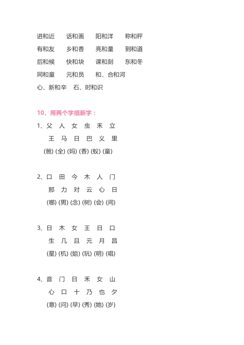全册知识点终极版_一年级上下册资料_一年级上语数英上下册学习资料_3-6-2、小学一年级语文下册_统编、部编、人教（语文全国统一只有一个版）_1、知识点总结_期末总复习