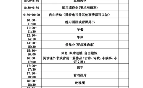 小学生一年级下册暑假活动安排表和考核表电子版_一年级上下册资料_小学一年级学习资料-25年更新版_1-02、小学一年级语文下册_3-6-2-3、课件、讲义、教案