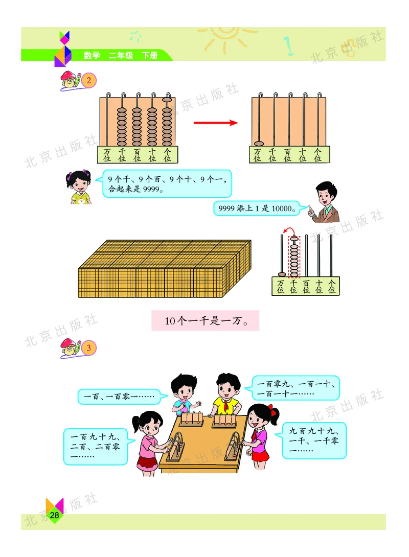 数学-北京课改版数学二年级下册教材_二年级上下册资料_小学二年级学习资料-25年更新版_2-04、小学二年级数学下册_2-4-4、电子教材、课本