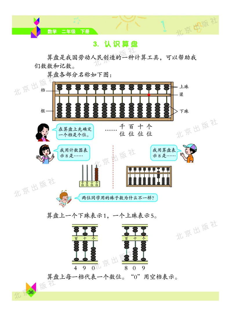 数学-北京课改版数学二年级下册教材_二年级上下册资料_小学二年级学习资料-25年更新版_2-04、小学二年级数学下册_2-4-4、电子教材、课本