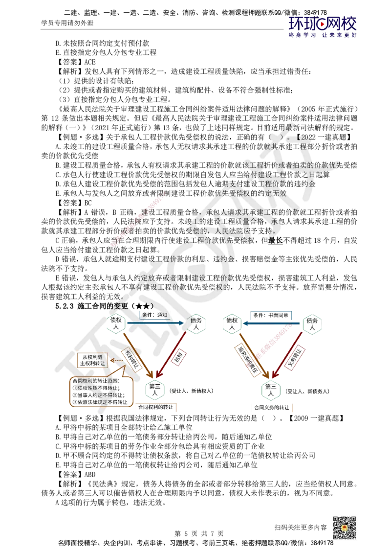 27.第24讲-52建设工程施工合同的规定_2026年一建法规_2025年一建法规SVIP_02-基础精讲✿高端面授✿深度强化_21-法规《考点精讲班》王丽雪、安国庆HQ_王丽雪