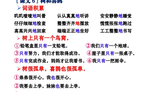 一下语文-第三单元词语句子仿写_一年级上下册资料_小学一年级学习资料-25年更新版_1-02、小学一年级语文下册_3-6-2-1、复习、知识点、归纳汇总_部编（人教）版_句子仿写