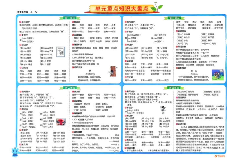 五年级语文上册人教版25秋《期末试卷》_25秋小学语数英习题试卷_语文_《期末试卷》语文1-6年级上册（25秋）