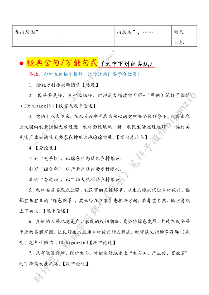 0123---标注白-绘就乡村振兴新图景_2026考公资料_（57）申论材料_00、笔杆子晨读材料_2024笔杆子晨读_笔杆子1月时政