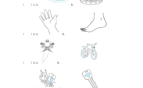 北京版（一起）小学一年级上册英语期中测试卷_一年级上下册资料_小学一年级学习资料-25年更新版_1-05、小学一年级英语上册_北京课改版_期中测试卷