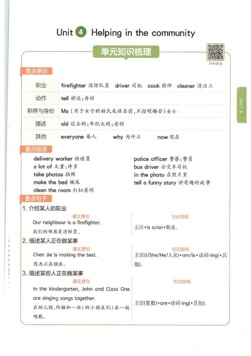 一本《小学英语课后小练习》4年级人教25秋_25秋小学语数英习题试卷_英语_人教版_一本《小学英语课后小练习》人教25秋