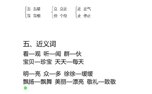 人教部编版小学生一年级上册语文重点易错字归类_一年级上下册资料_小学一年级学习资料-25年更新版_1-01、小学一年级语文上册_01、知识汇总