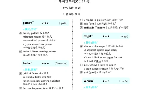 第二章以完形填空为中心（382词）_考研英语真题_考研英语（二）历年真题_单词资料_英语二黄皮书词汇电子版（题型精简版）