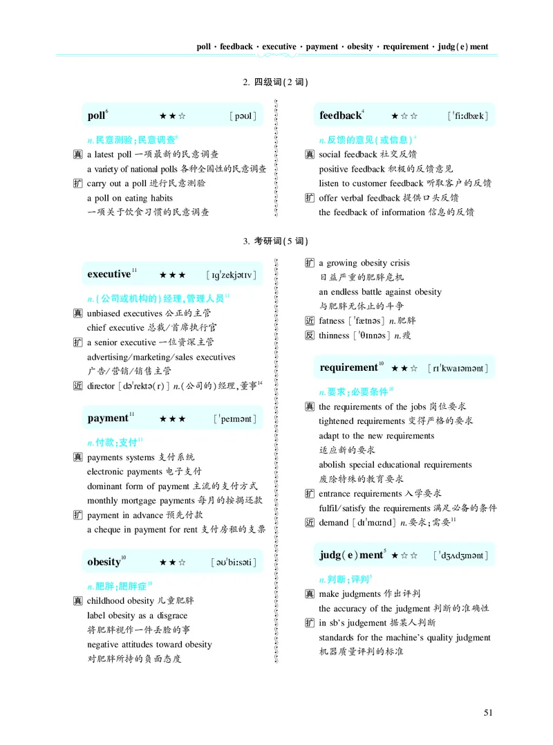第二章以完形填空为中心（382词）_考研英语真题_考研英语（二）历年真题_单词资料_英语二黄皮书词汇电子版（题型精简版）