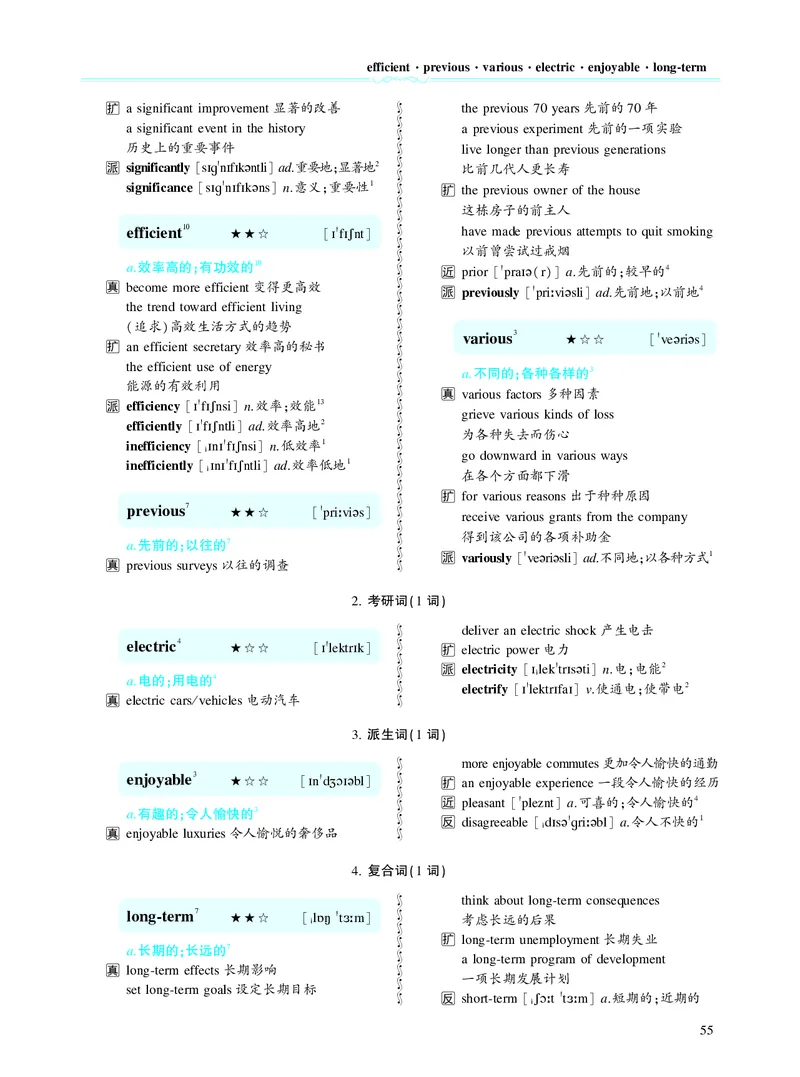 第二章以完形填空为中心（382词）_考研英语真题_考研英语（二）历年真题_单词资料_英语二黄皮书词汇电子版（题型精简版）