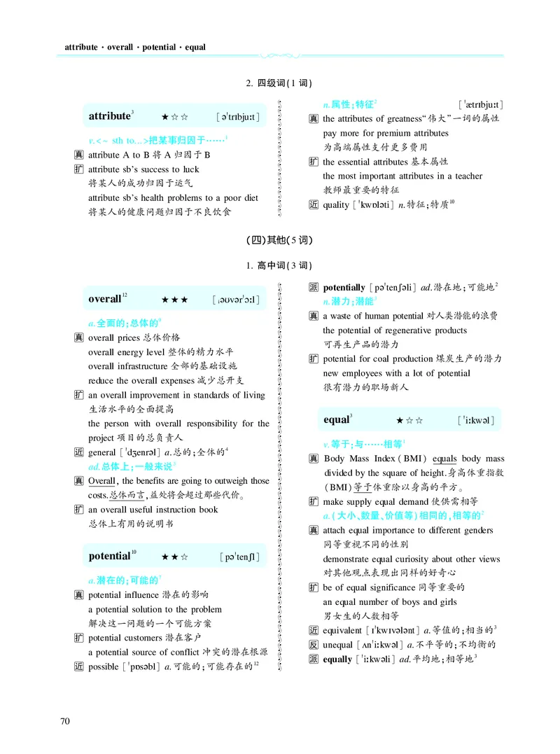 第二章以完形填空为中心（382词）_考研英语真题_考研英语（二）历年真题_单词资料_英语二黄皮书词汇电子版（题型精简版）