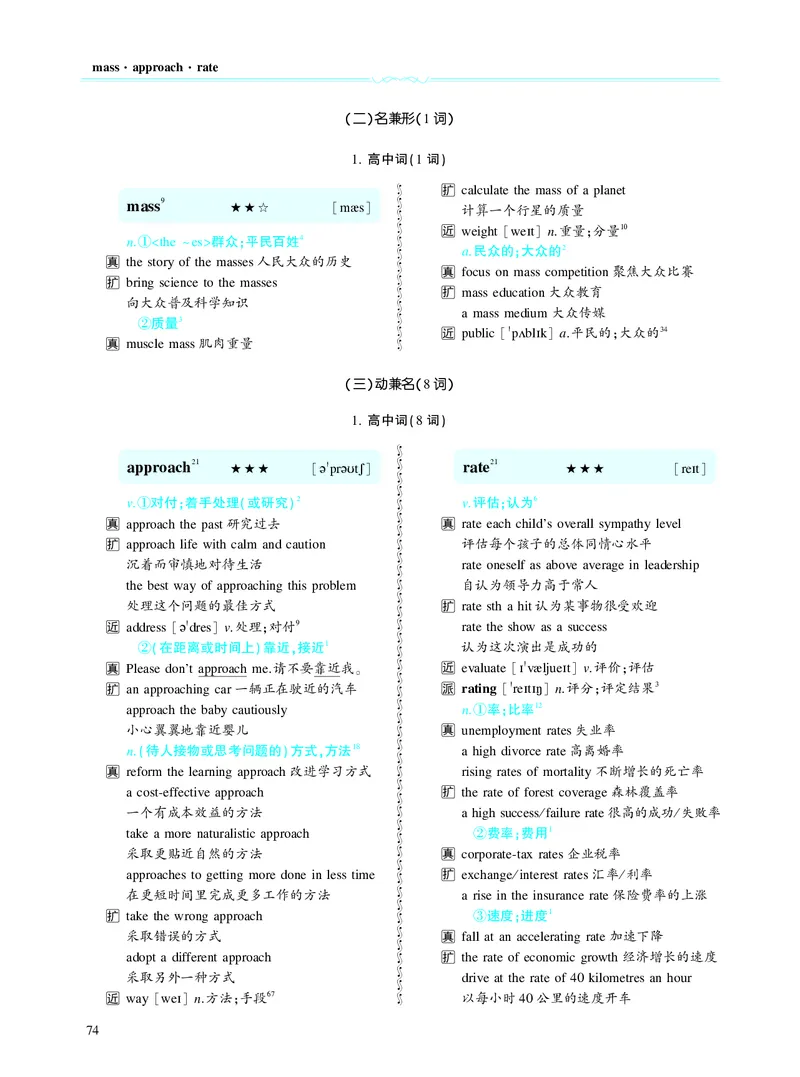 第二章以完形填空为中心（382词）_考研英语真题_考研英语（二）历年真题_单词资料_英语二黄皮书词汇电子版（题型精简版）
