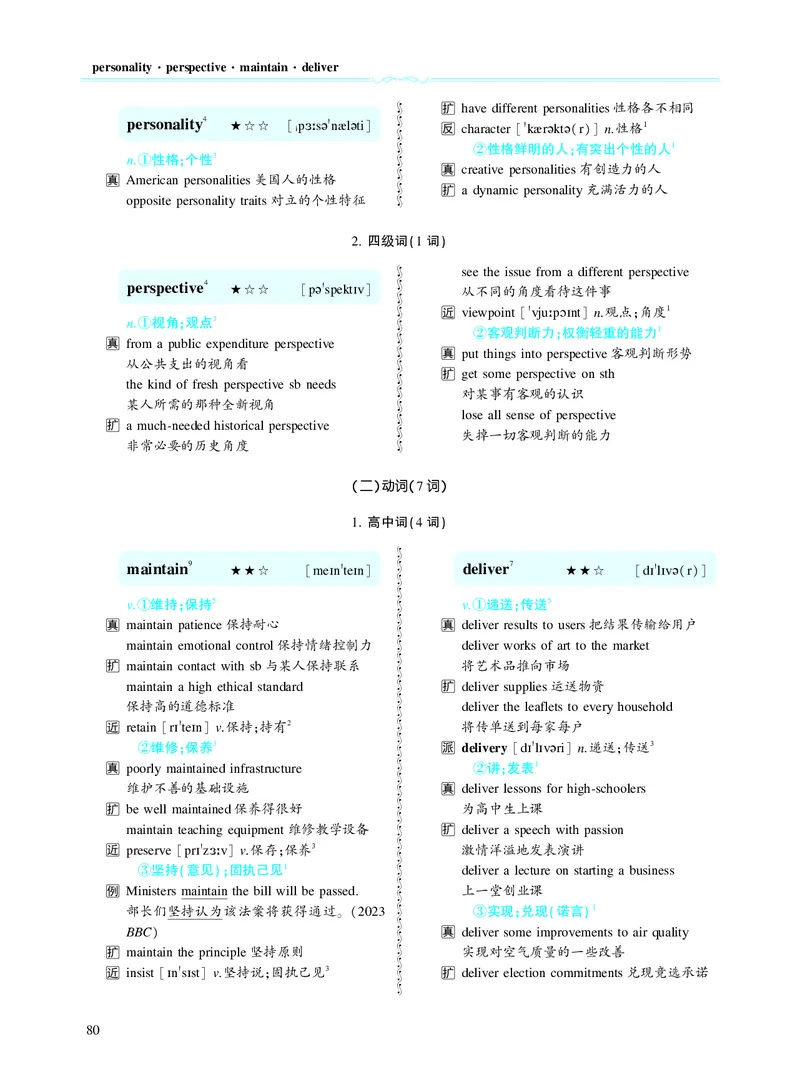 第二章以完形填空为中心（382词）_考研英语真题_考研英语（二）历年真题_单词资料_英语二黄皮书词汇电子版（题型精简版）