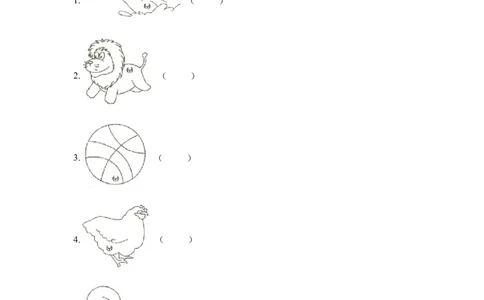 一年级下册英语-期末测试卷（一）不含听力音频_一年级上下册资料_一年级上语数英上下册学习资料_3-6-6、小学一年级英语下册_外研版一起点_5、期末测试卷