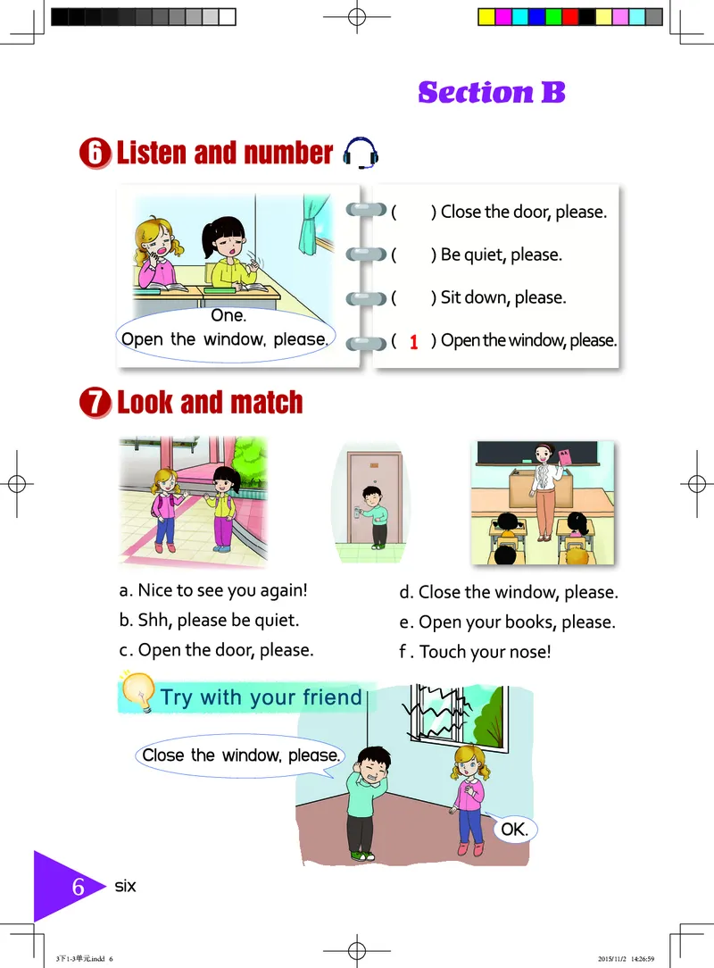 义务教育教科书&middot;英语（三年级起点）三年级下册（湘鲁版）_三年级上下册资料_小学三年级学习资料-25年更新版_3-06、小学三年级英语下册_3-6-3、电子教材、课本