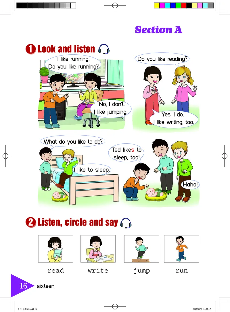 义务教育教科书&middot;英语（三年级起点）三年级下册（湘鲁版）_三年级上下册资料_小学三年级学习资料-25年更新版_3-06、小学三年级英语下册_3-6-3、电子教材、课本