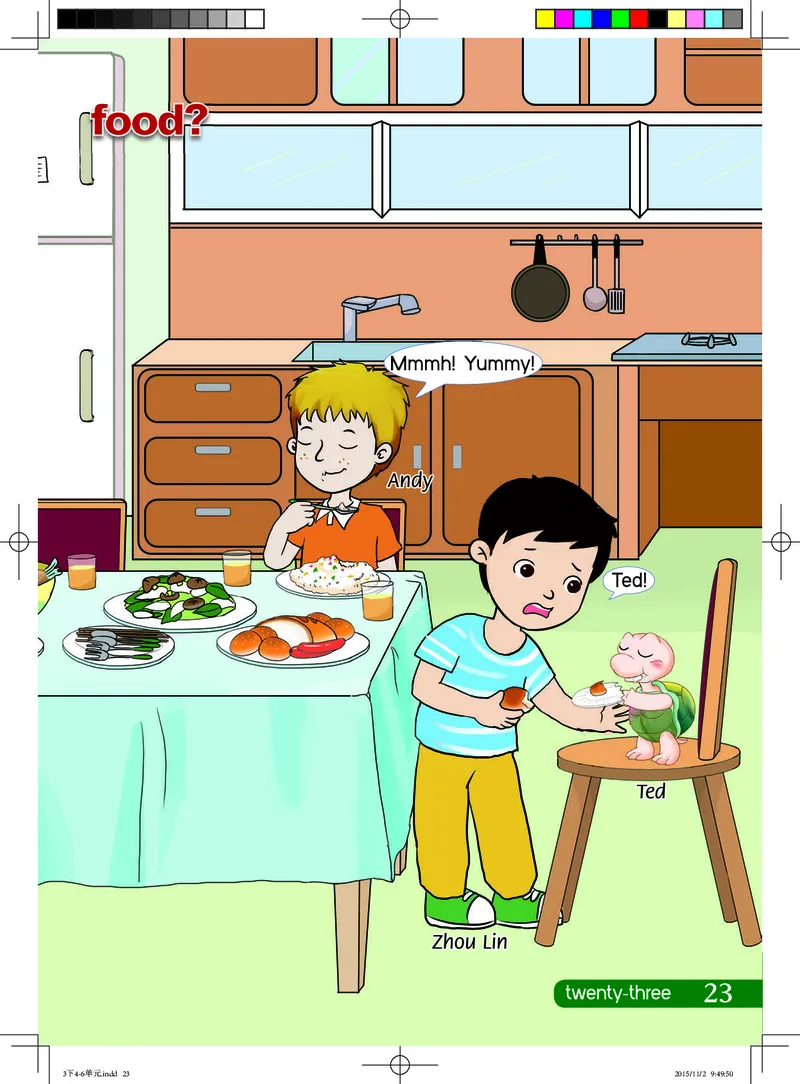 义务教育教科书&middot;英语（三年级起点）三年级下册（湘鲁版）_三年级上下册资料_小学三年级学习资料-25年更新版_3-06、小学三年级英语下册_3-6-3、电子教材、课本