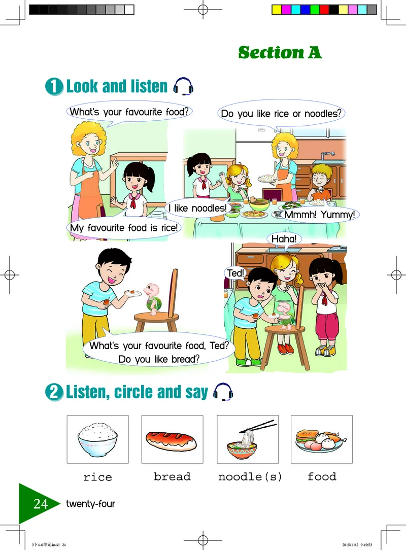 义务教育教科书&middot;英语（三年级起点）三年级下册（湘鲁版）_三年级上下册资料_小学三年级学习资料-25年更新版_3-06、小学三年级英语下册_3-6-3、电子教材、课本