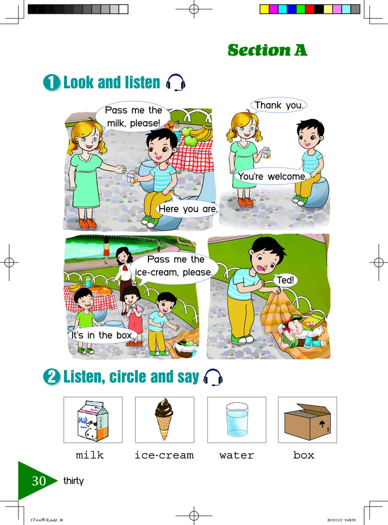 义务教育教科书&middot;英语（三年级起点）三年级下册（湘鲁版）_三年级上下册资料_小学三年级学习资料-25年更新版_3-06、小学三年级英语下册_3-6-3、电子教材、课本