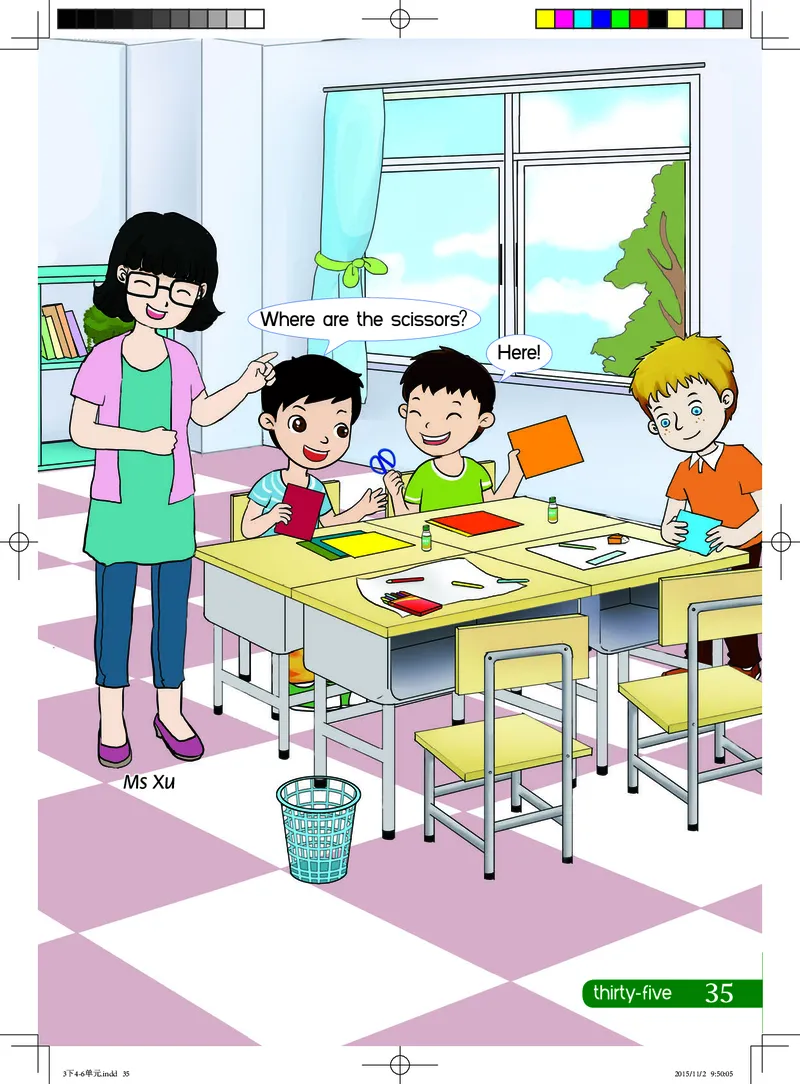 义务教育教科书&middot;英语（三年级起点）三年级下册（湘鲁版）_三年级上下册资料_小学三年级学习资料-25年更新版_3-06、小学三年级英语下册_3-6-3、电子教材、课本