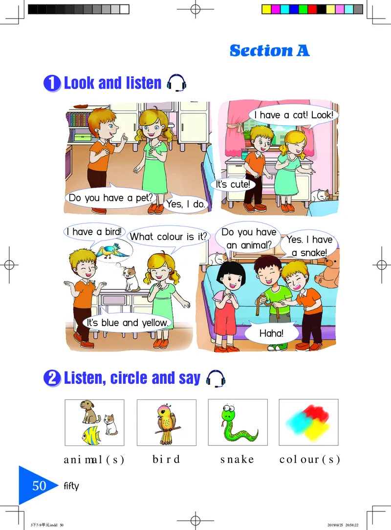 义务教育教科书&middot;英语（三年级起点）三年级下册（湘鲁版）_三年级上下册资料_小学三年级学习资料-25年更新版_3-06、小学三年级英语下册_3-6-3、电子教材、课本