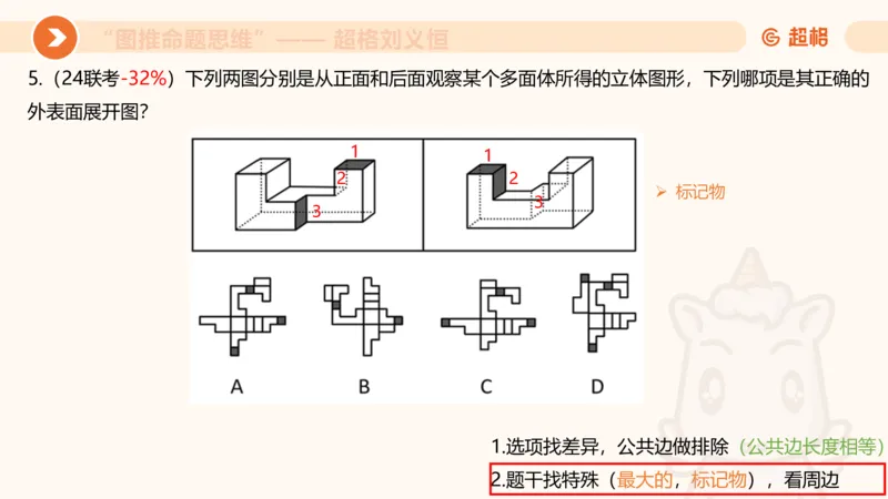 图推命题思维（十）不规则、平面拼合、折纸_2026考公资料_超格合集_公考-理论班2026超格行测申论（六合一）理论实战班_判断推理理论实战班程意&义恒_课件