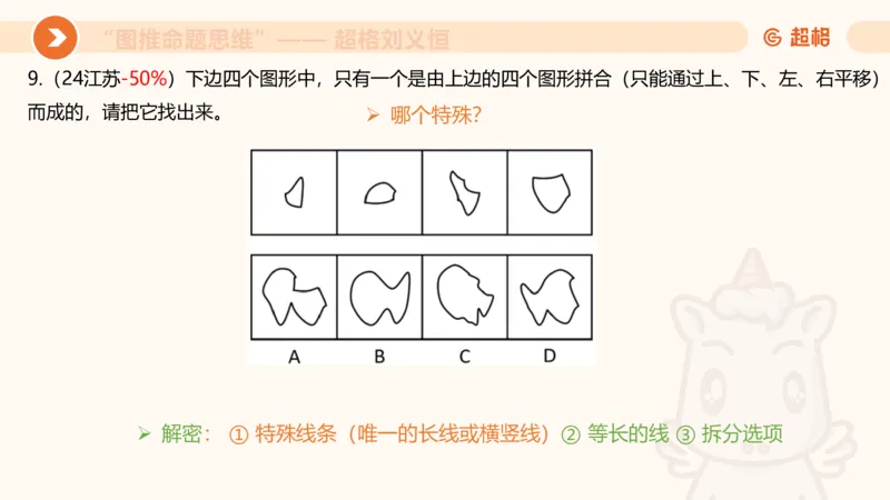 图推命题思维（十）不规则、平面拼合、折纸_2026考公资料_超格合集_公考-理论班2026超格行测申论（六合一）理论实战班_判断推理理论实战班程意&义恒_课件