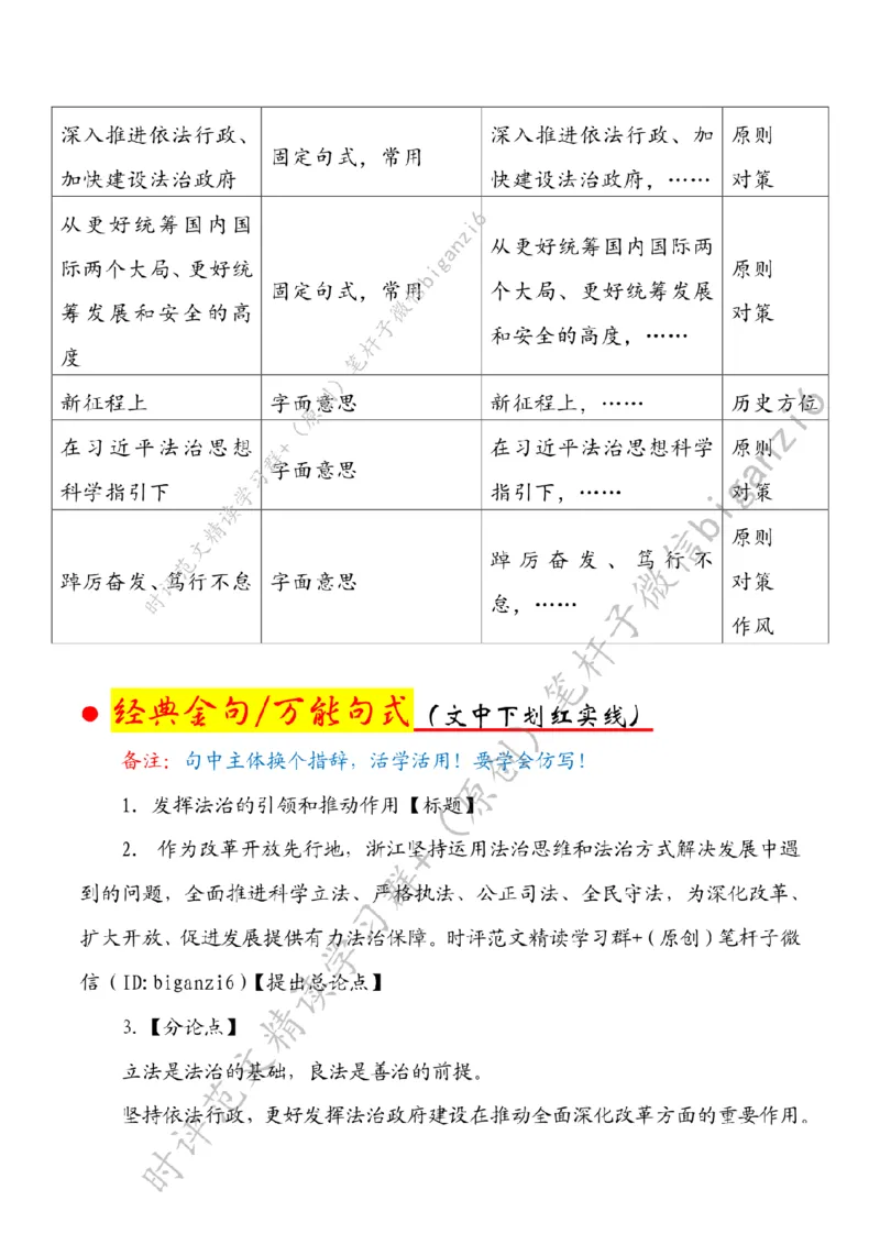 0118---标注白-发挥法治的引领和推动作用_2026考公资料_（57）申论材料_00、笔杆子晨读材料_2024笔杆子晨读_笔杆子1月时政